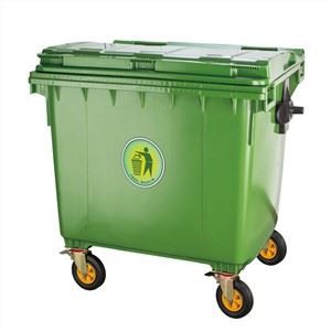 Plastový odpadkový koš 1100L/660L
